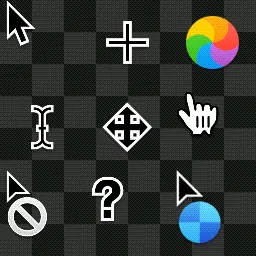 MacOS animated mouse cursor