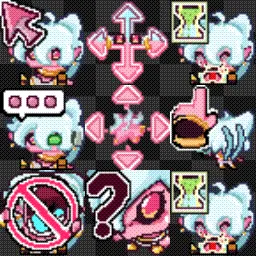 Majin kaxinha animated mouse cursor