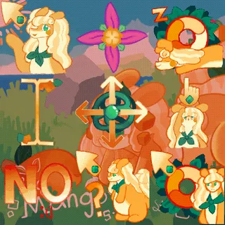 Mango Diva animated mouse cursor
