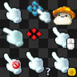 Maplestory animated mouse cursor