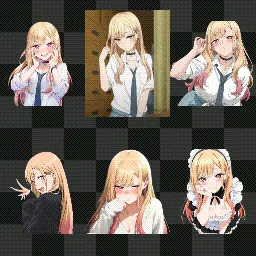 marin kitagawa animated mouse cursor