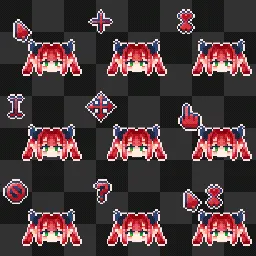 Marin Kitagawa Liz animated mouse cursor