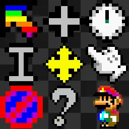 Mario Paint Cursor Sprites