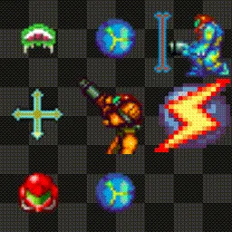 Metroid animated mouse cursor