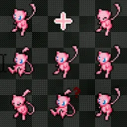 mew pokemon animated mouse cursor