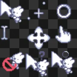 Miffy animated mouse cursor