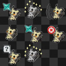 Mimikyu mouse cursor