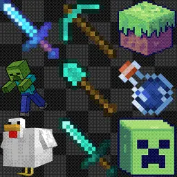 Minecraft animated mouse cursor