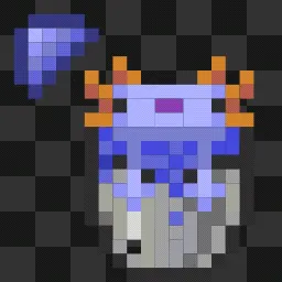 minecraft blue axolotl v0 mouse cursor