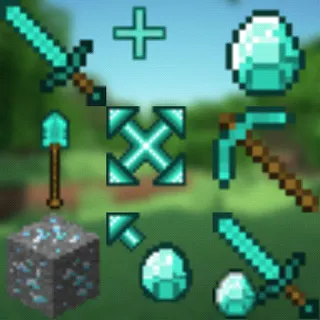 Minecraft Diamond Edition animated mouse cursor