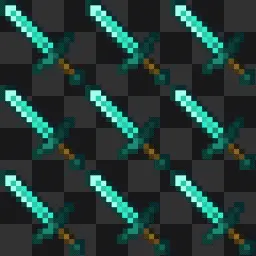 Minecraft Diamond Sword mouse cursor