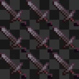 Minecraft Netherite Sword mouse cursor