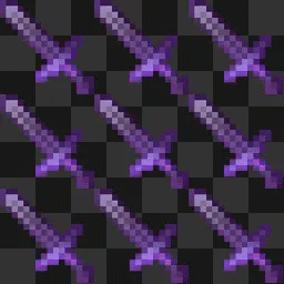 Minecraft Netherite Sword Animated animated mouse cursor