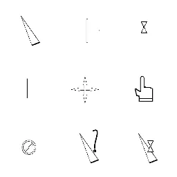 minimalista mouse cursor