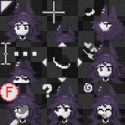 Miss Circle FPE animated mouse cursor
