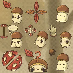 Mushling by Abi Toads animated mouse cursor