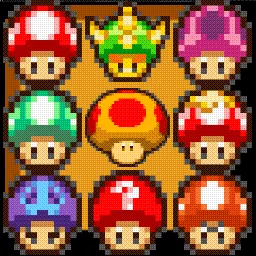 Mushrooms Mario Bros mouse cursor