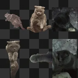 my fat cat animated mouse cursor