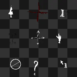 my first custom mouses mouse cursor