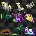 My Little Pony Pixelart Animated animated mouse cursor