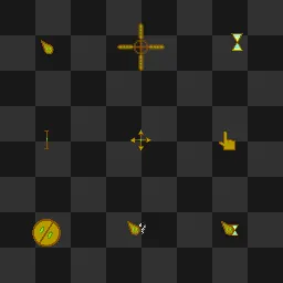 my shitty minecraft skin sursor mouse cursor