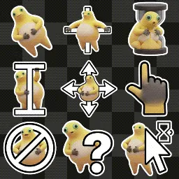 NAILONG -- Trendsetting meme cursor