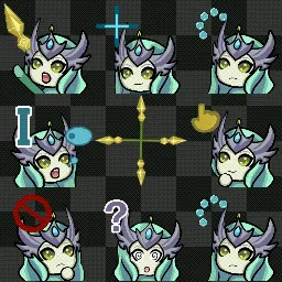 Nami animated mouse cursor