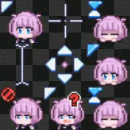 Nanakusa Nazuna animated mouse cursor