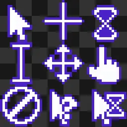 Needy Streamer Overload Inspired mouse cursor