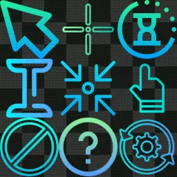 NEON mouse cursor