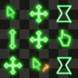 Neon Green Cursor