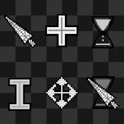 Neon nail animated mouse cursor