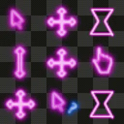 Neon Pink Cursor