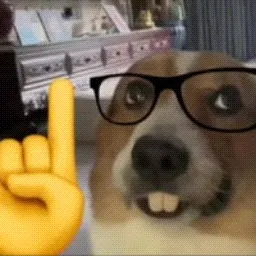 Nerd Dog mouse cursor