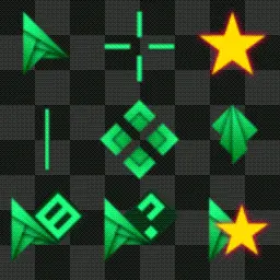 New Year animated mouse cursor