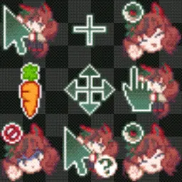 Nice Nature (Umamusume) animated mouse cursor