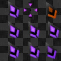 Night Diamond - Amethyst Purple animated mouse cursor