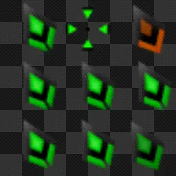 Night Diamond - Emerald Green animated mouse cursor