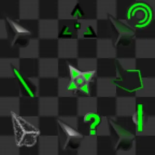 NitroGreen animated mouse cursor