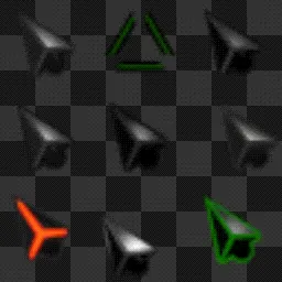 NitroGreen V2 animated mouse cursor