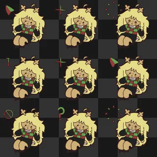 Noelle Holiday - Deltarune mouse cursor