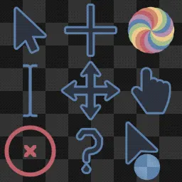 Nord animated mouse cursor