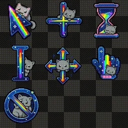 NyanCat (rainbow) cursors