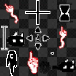Omori hand animated mouse cursor