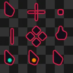 Opera GX Minimalist Red animated mouse cursor