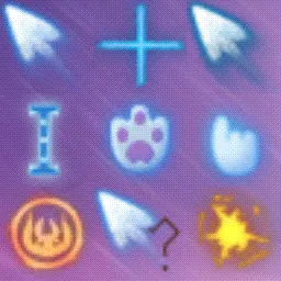 Ori animated mouse cursor