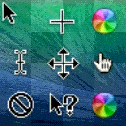 OS X Mavericks animated mouse cursor