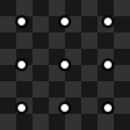 Outline White dot mouse cursor