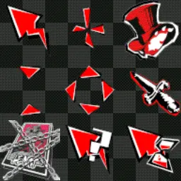 Persona 5 Animated Cursor Pack