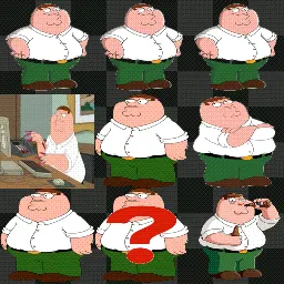 Peter Griffin mouse cursor